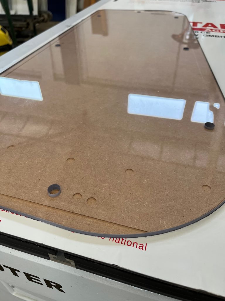 Usinage piece polycarbonate