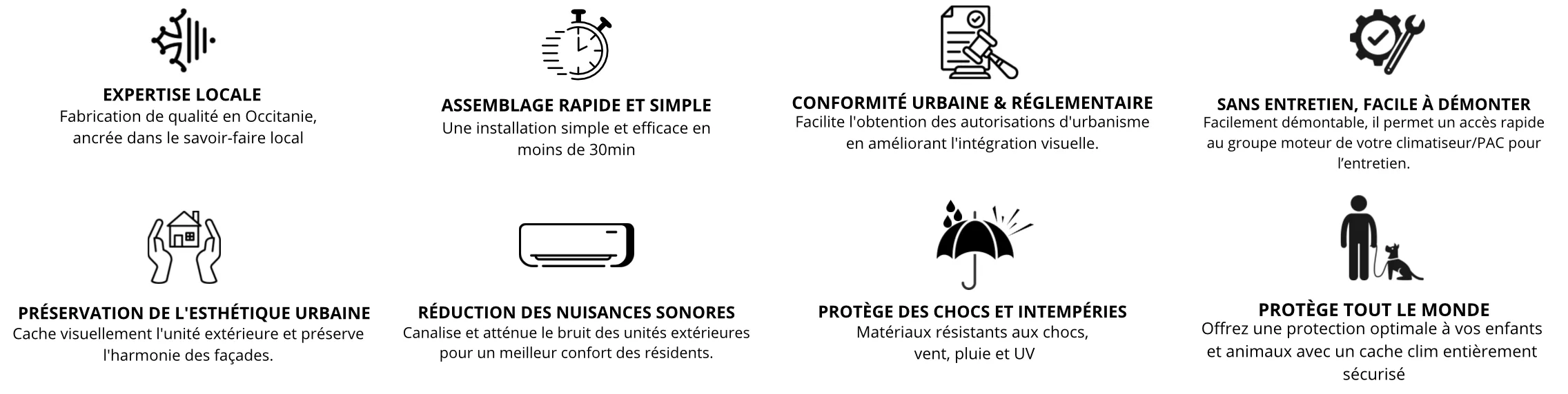 Cache clim : une solution esthétique et réglementaire pour vos unités extérieures Cache clim : une solution esthétique et réglementaire pour vos unités extérieures normes avantages et réglementation