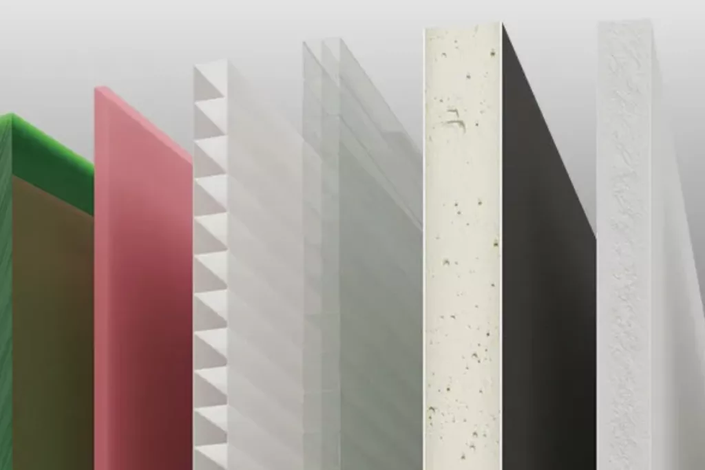 Plaques de PMMA, polycarbonate et PVC rigide utilisées pour l'usinage industriel en Occitanie
