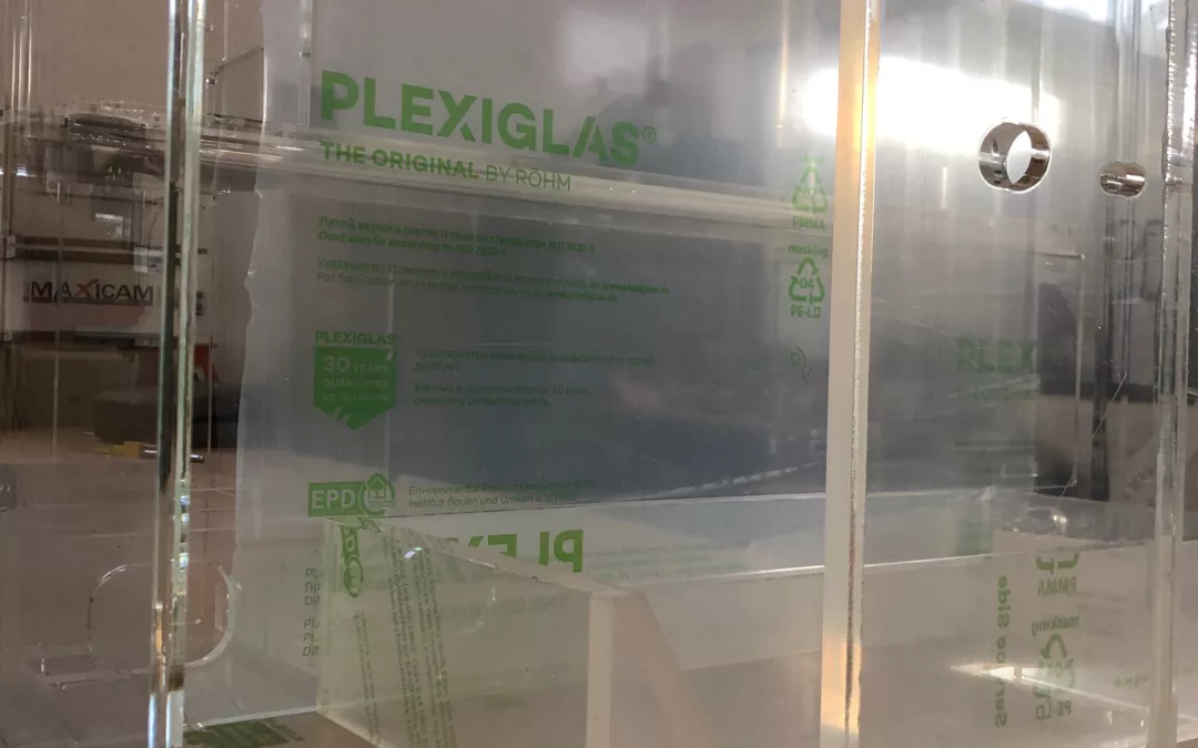 Usinage de pièces industrielles en PMMA pour Xcrusher – Solandis